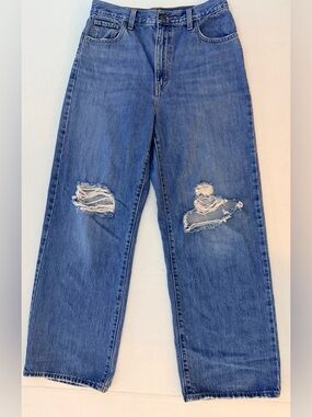 Levi's Women's High Waisted Straight Leg Distressed Jeans Size 29